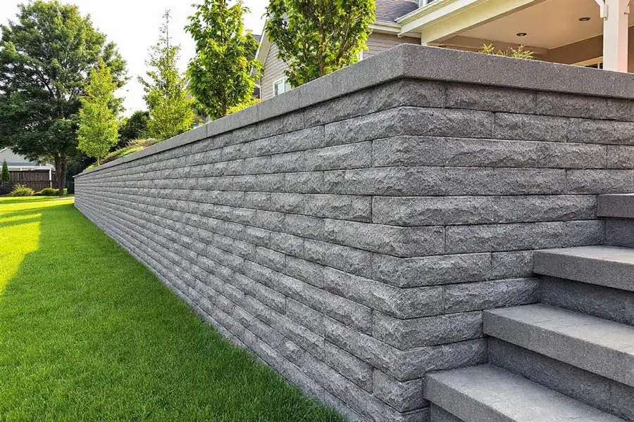 Structural concrete retaining wall San Diego
