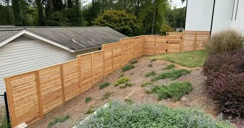 Quality fence installation project in San Diego